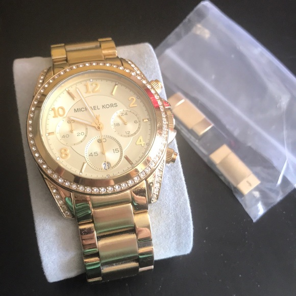 Gold Women’s Michael Kors watch